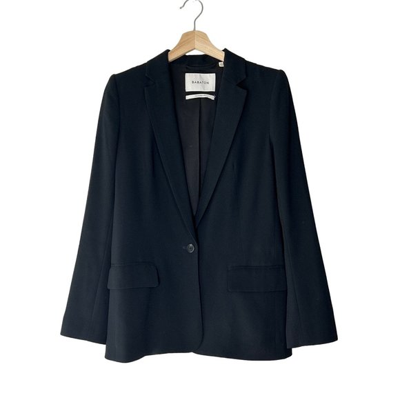 Babaton Jackets & Blazers - Aritzia Babaton Black Single Button Blazer Size 6